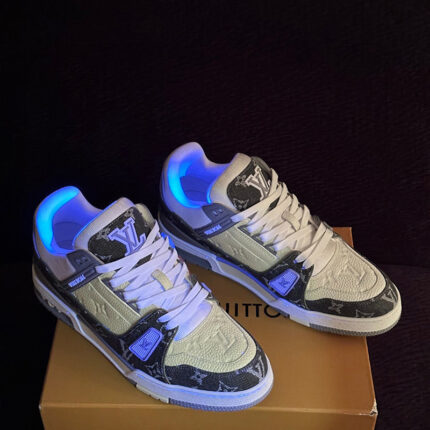 Couple’s style LV Trainer sports shoes, which are suitable for casual sports culture and can be paired with various outfits, are a type of versatile basketball-style shoes