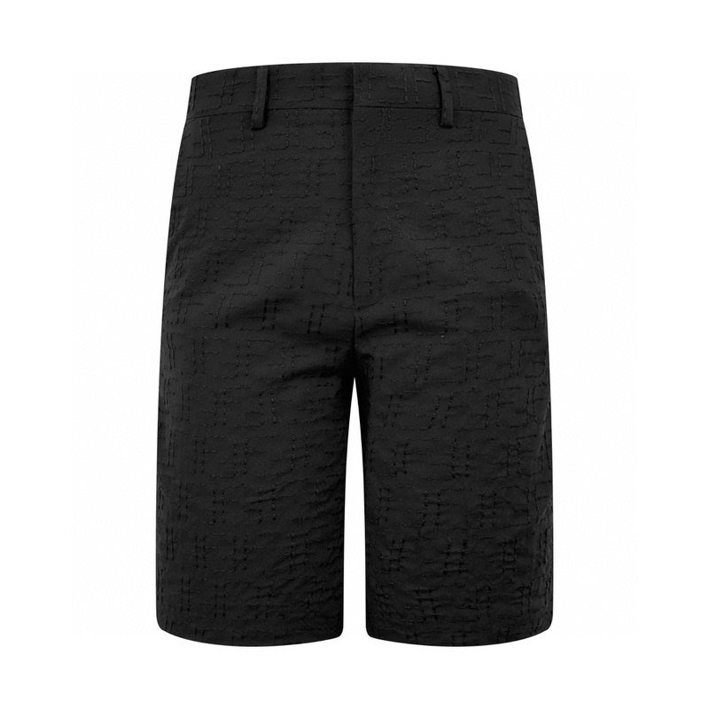 Fendi 2025 Summer New Men's Full-Front FF Shorts