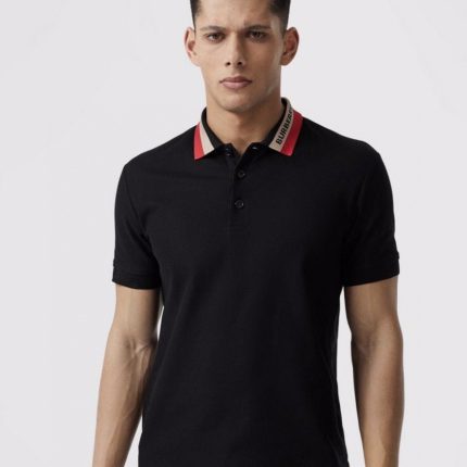 Burberry Summer Classic Short-Sleeved Polo Shirt Luxury T-Shirt for Men