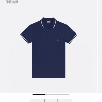 Dior Men's Short-Sleeved Polo Shirt