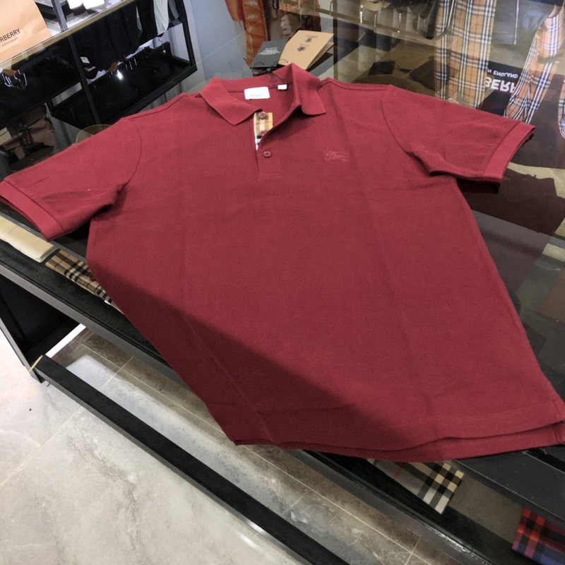 Burberry Men's Tactical Quilted Short Sleeve Polo Shirt