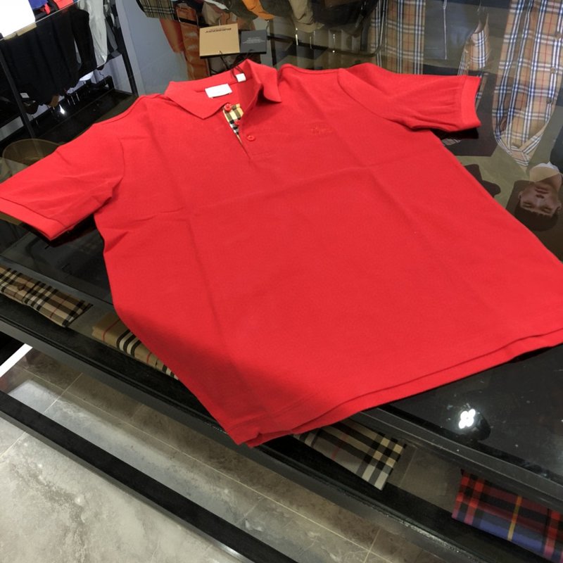 Burberry Men's Tactical Quilted Short Sleeve Polo Shirt