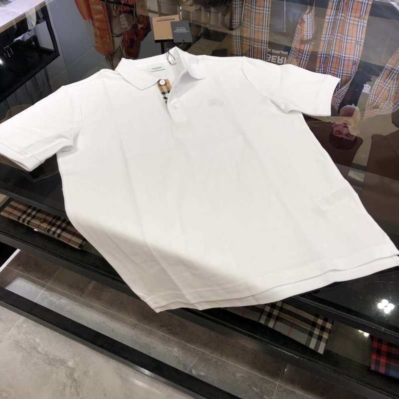 Burberry Men's Tactical Quilted Short Sleeve Polo Shirt