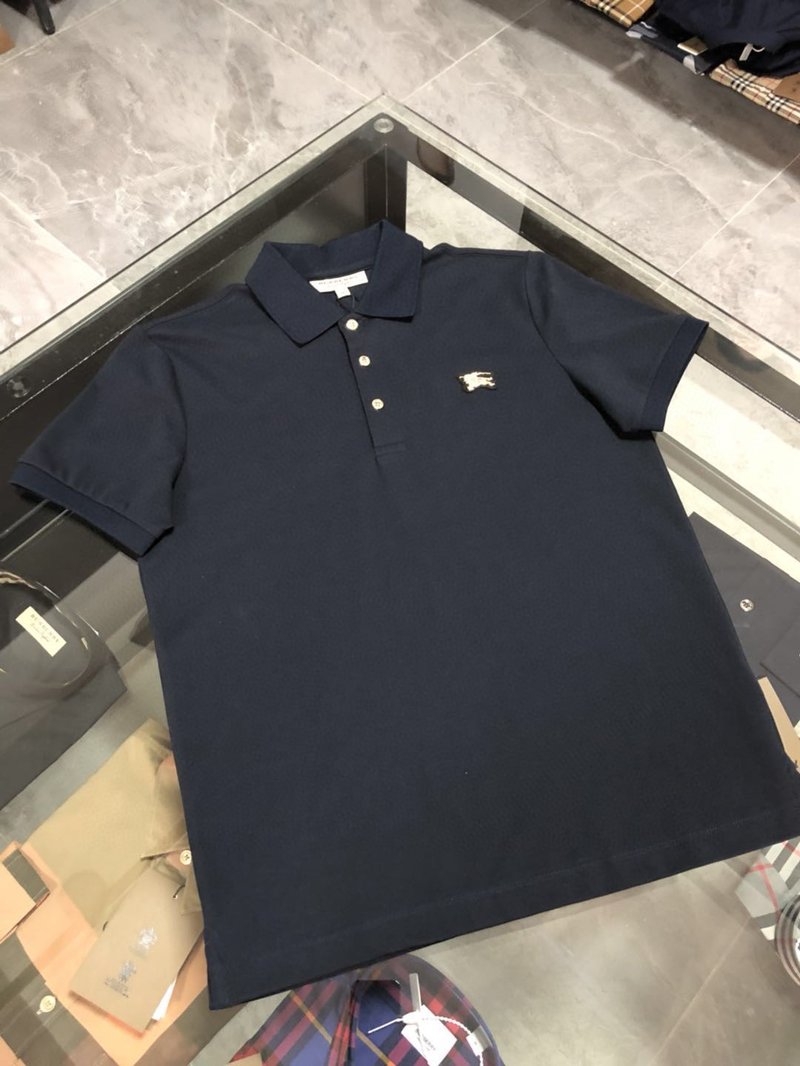 Burberry Men's Warhorse Metal Logo Short-Sleeve Polo Shirt