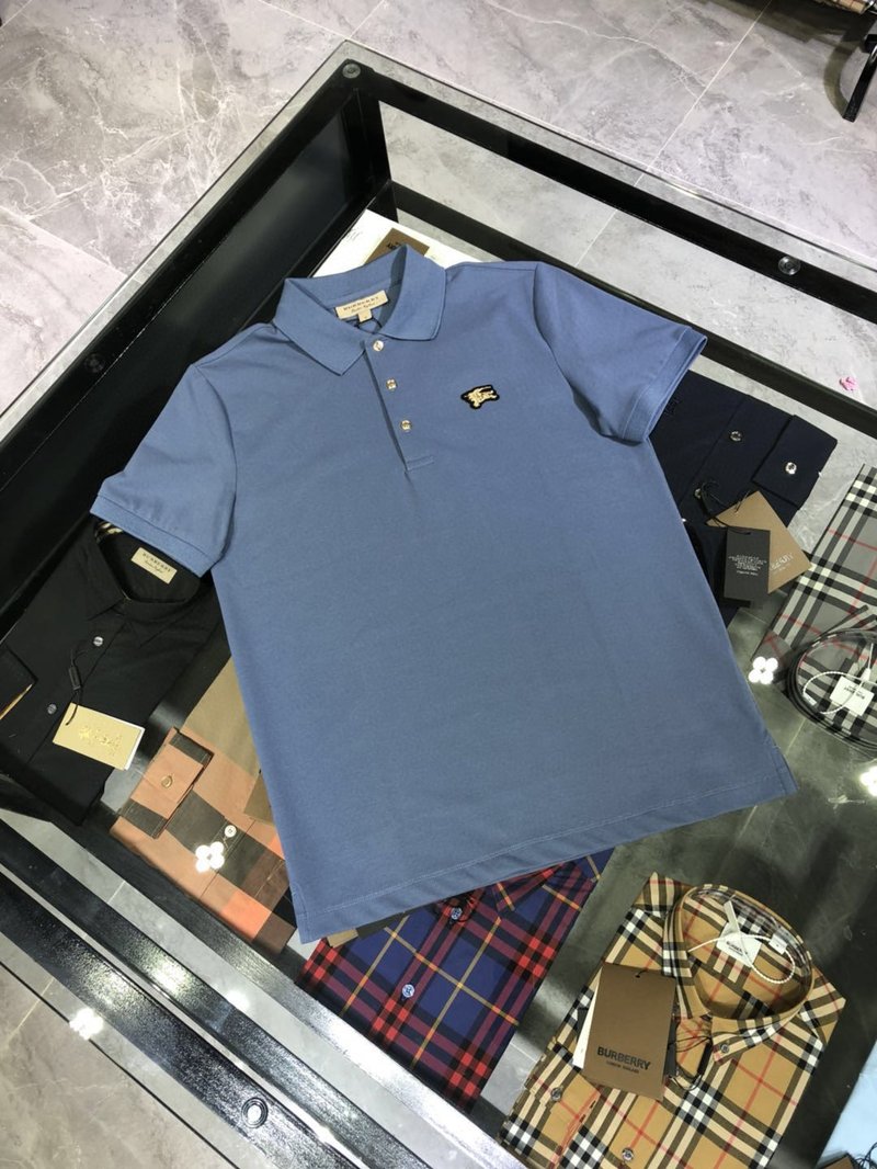 Burberry Men's Warhorse Metal Logo Short-Sleeve Polo Shirt
