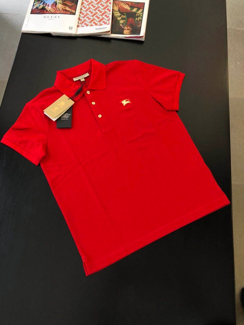 Burberry Men's Warhorse Metal Logo Short-Sleeve Polo Shirt