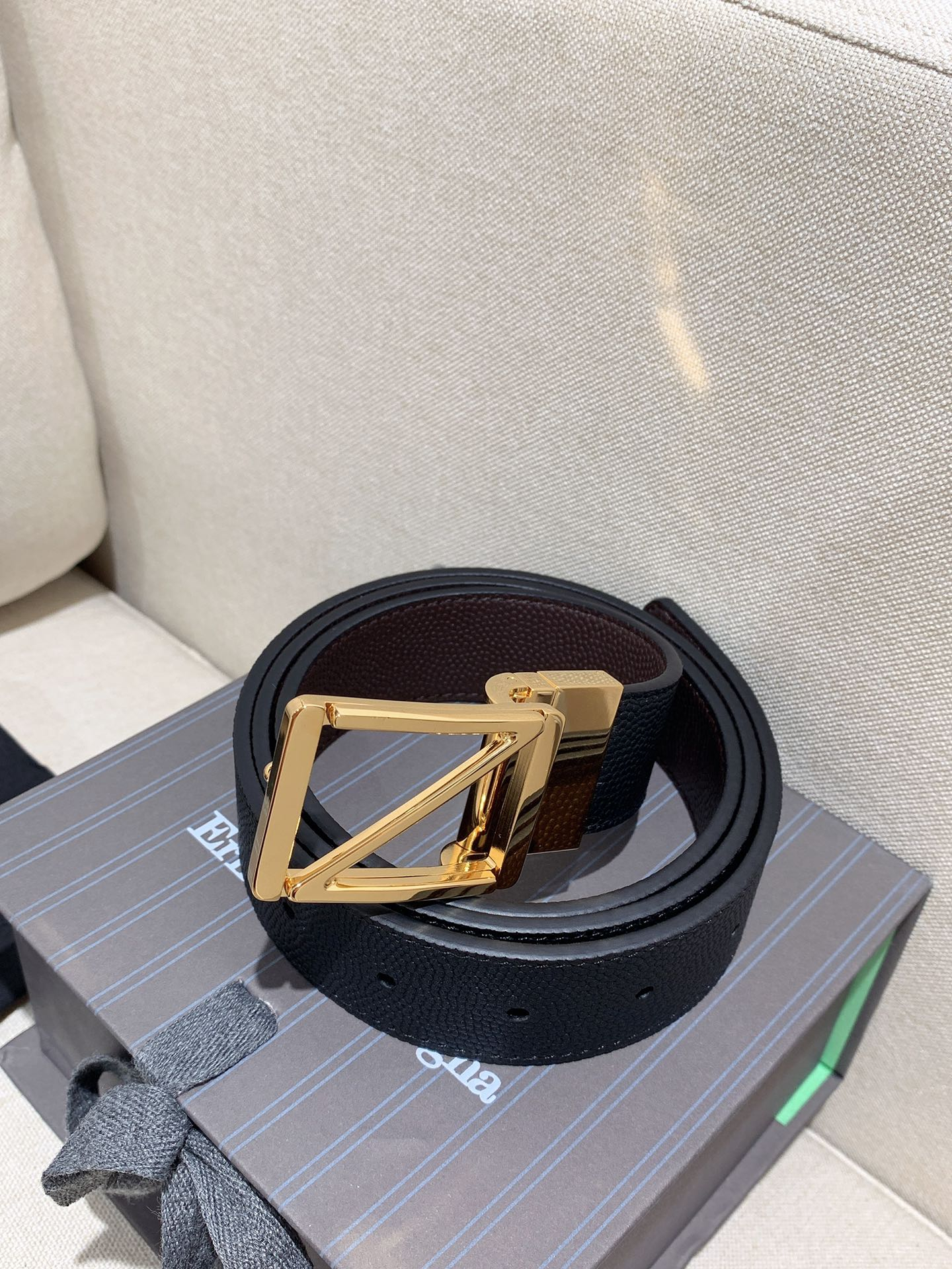 Ermenegildo Zegna Belt – Montanamode