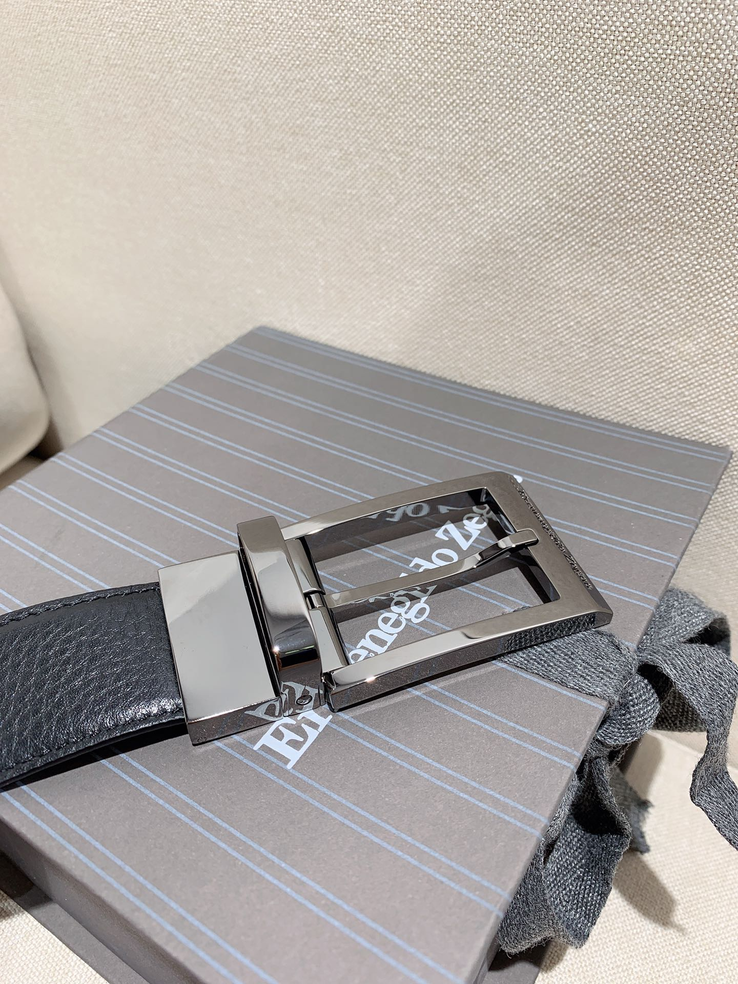 Ermenegildo Zegna Belt – Montanamode