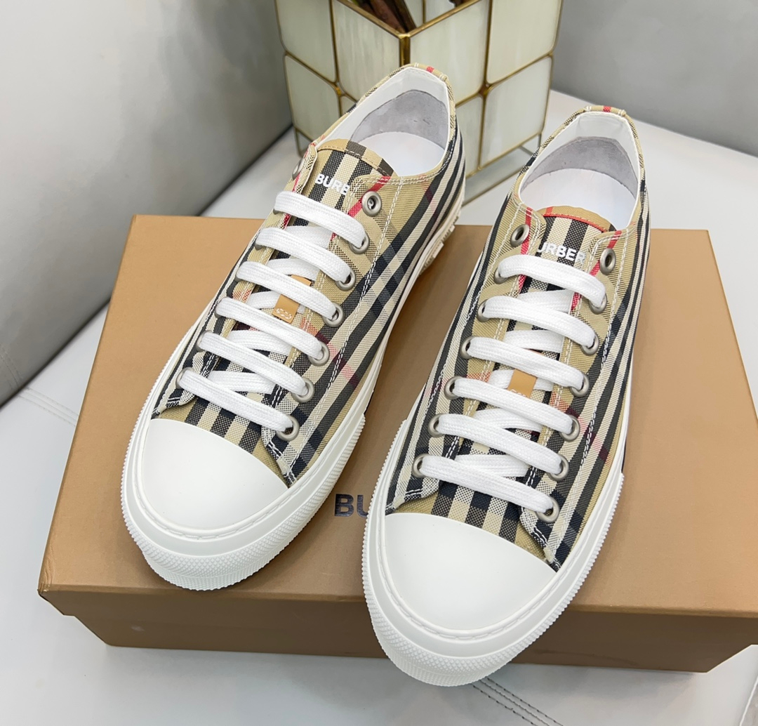 Burberry Cotton Sneakers – Montanamode
