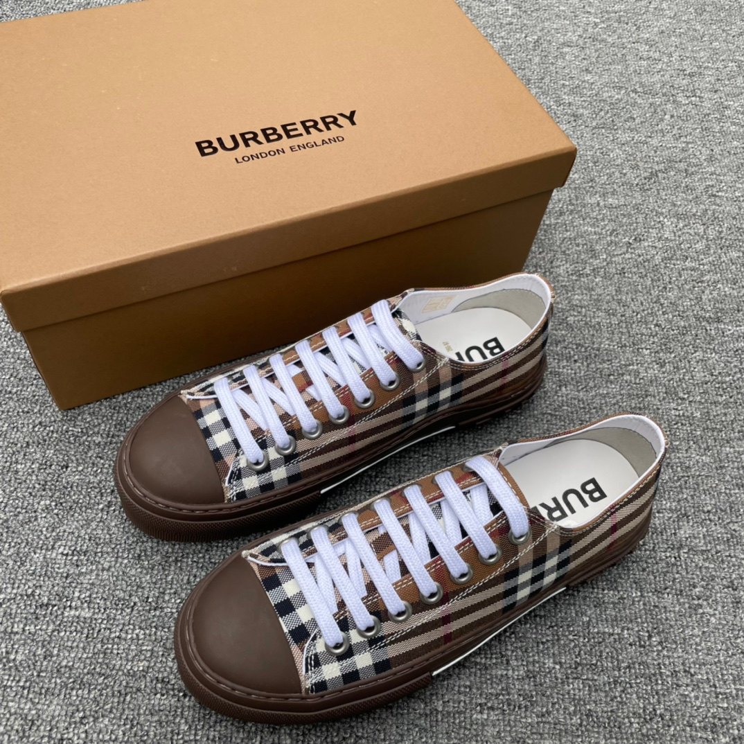 Burberry Cotton Sneakers – Montanamode