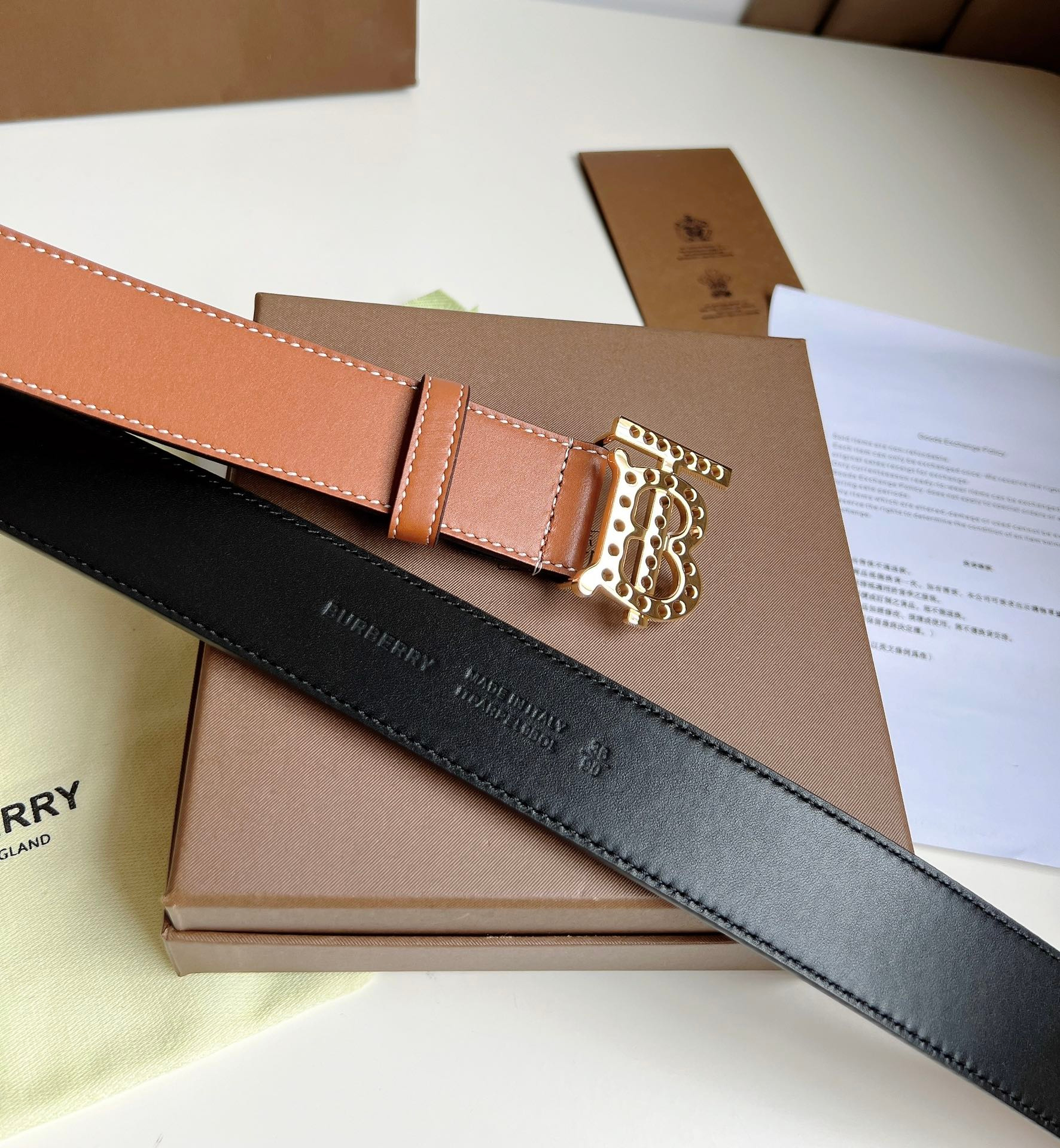 Burberry Belt – Montanamode