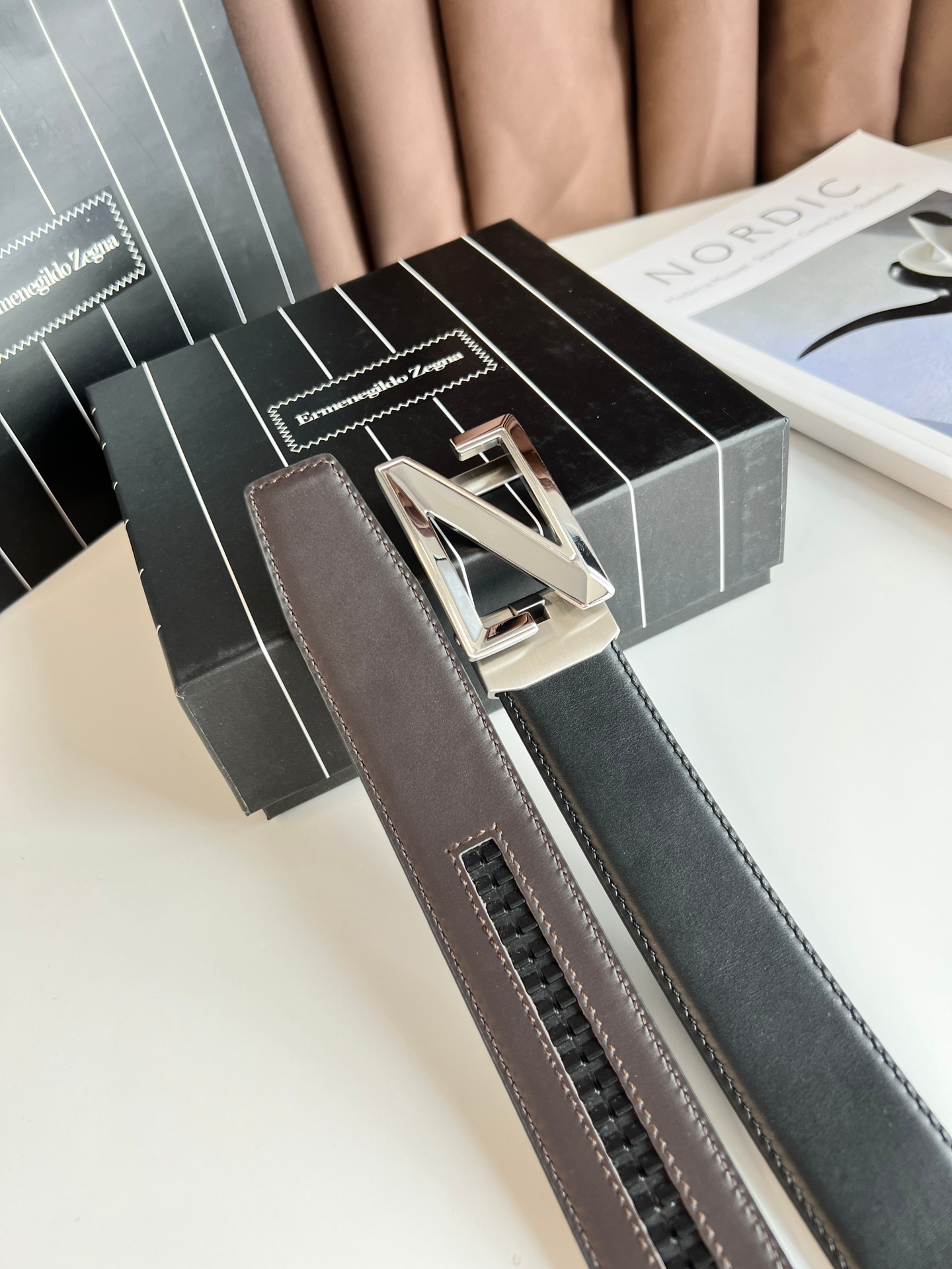 Ermenegildo Zegna Belt – Montanamode