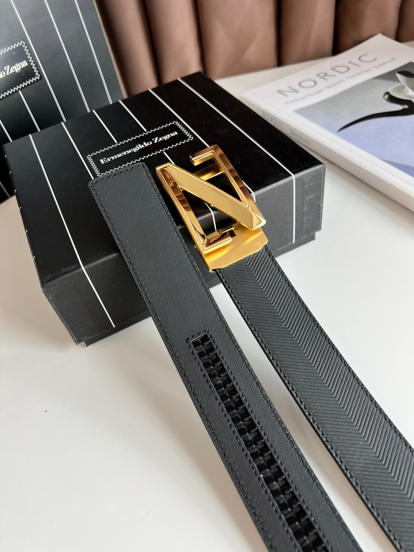 Ermenegildo Zegna Belt – Montanamode