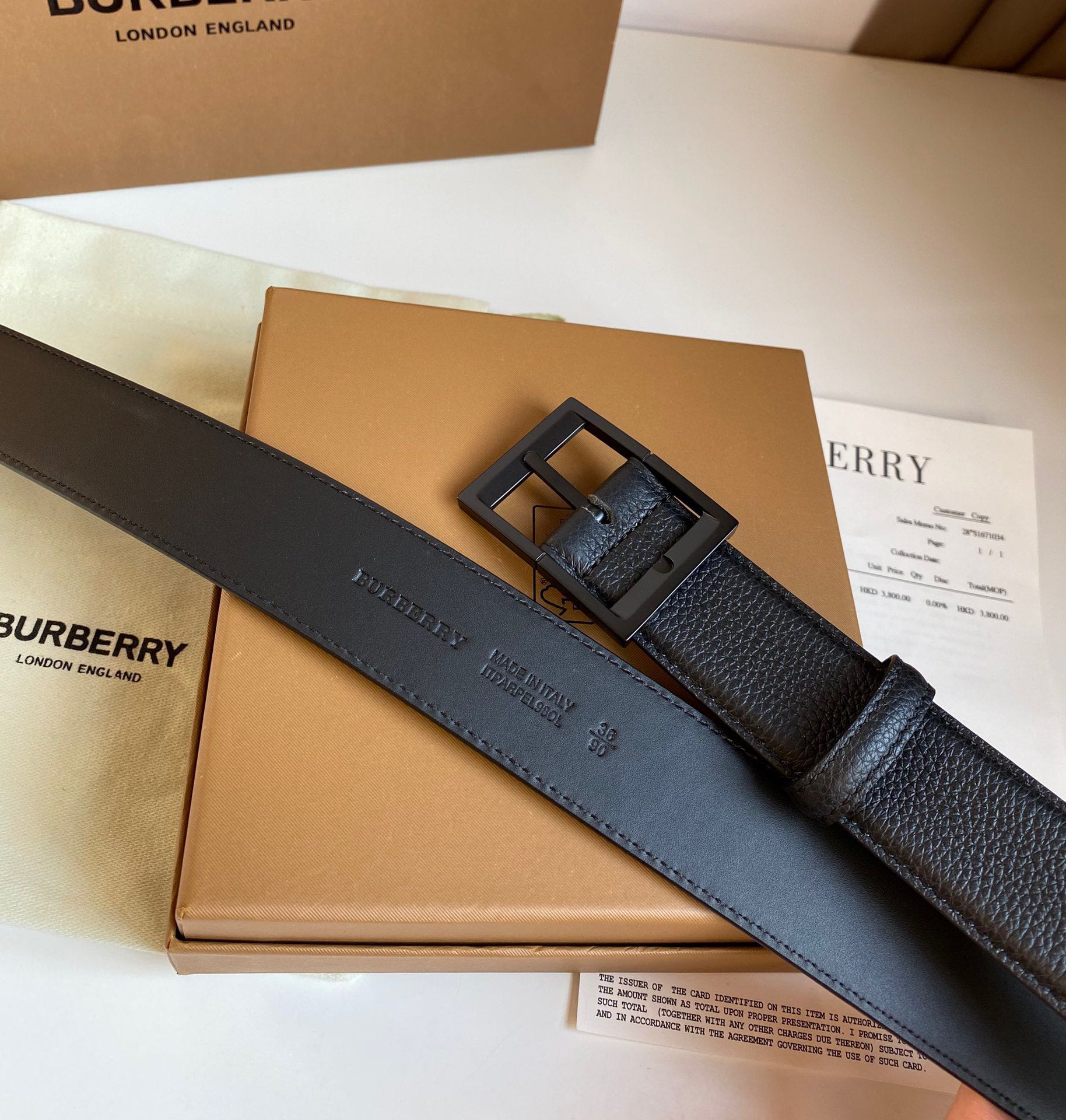 Burberry Belt – Montanamode
