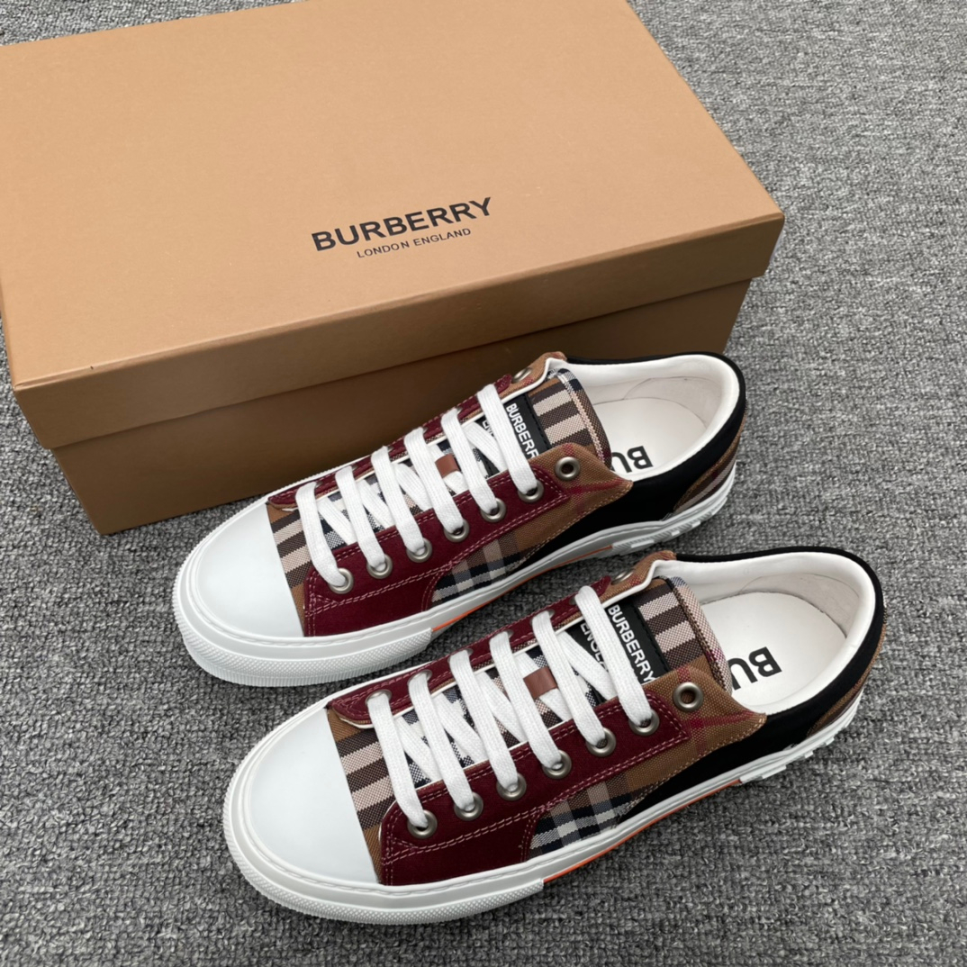 Burberry Cotton Sneakers – Montanamode