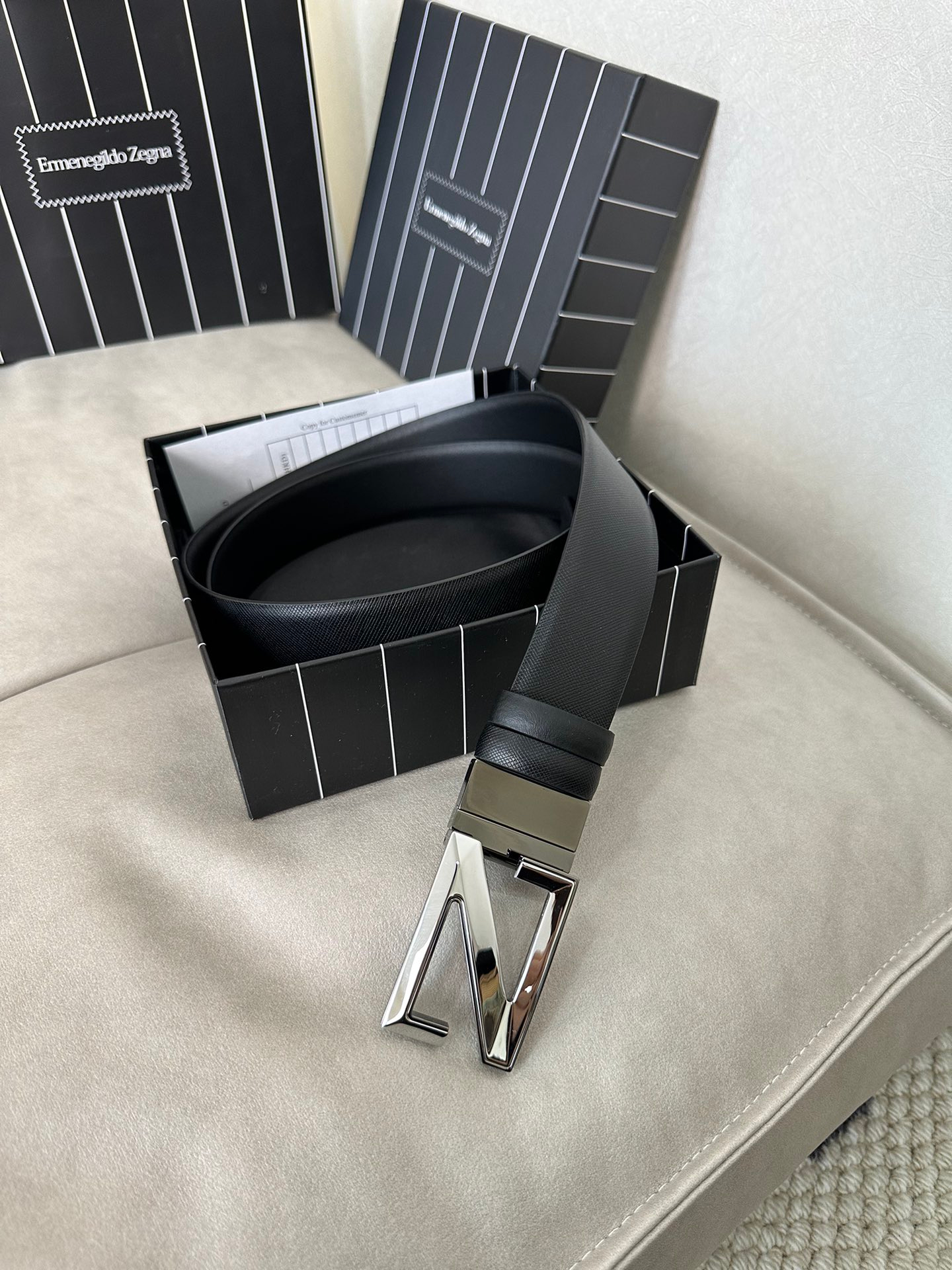 Ermenegildo Zegna Belt – Montanamode