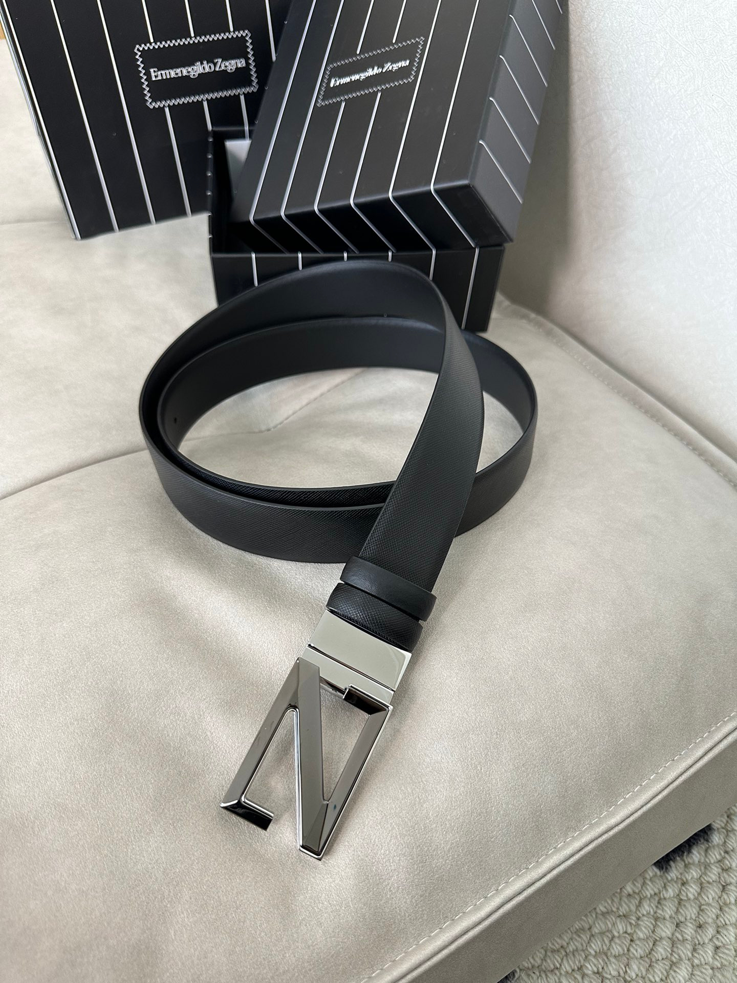Ermenegildo Zegna Belt – Montanamode
