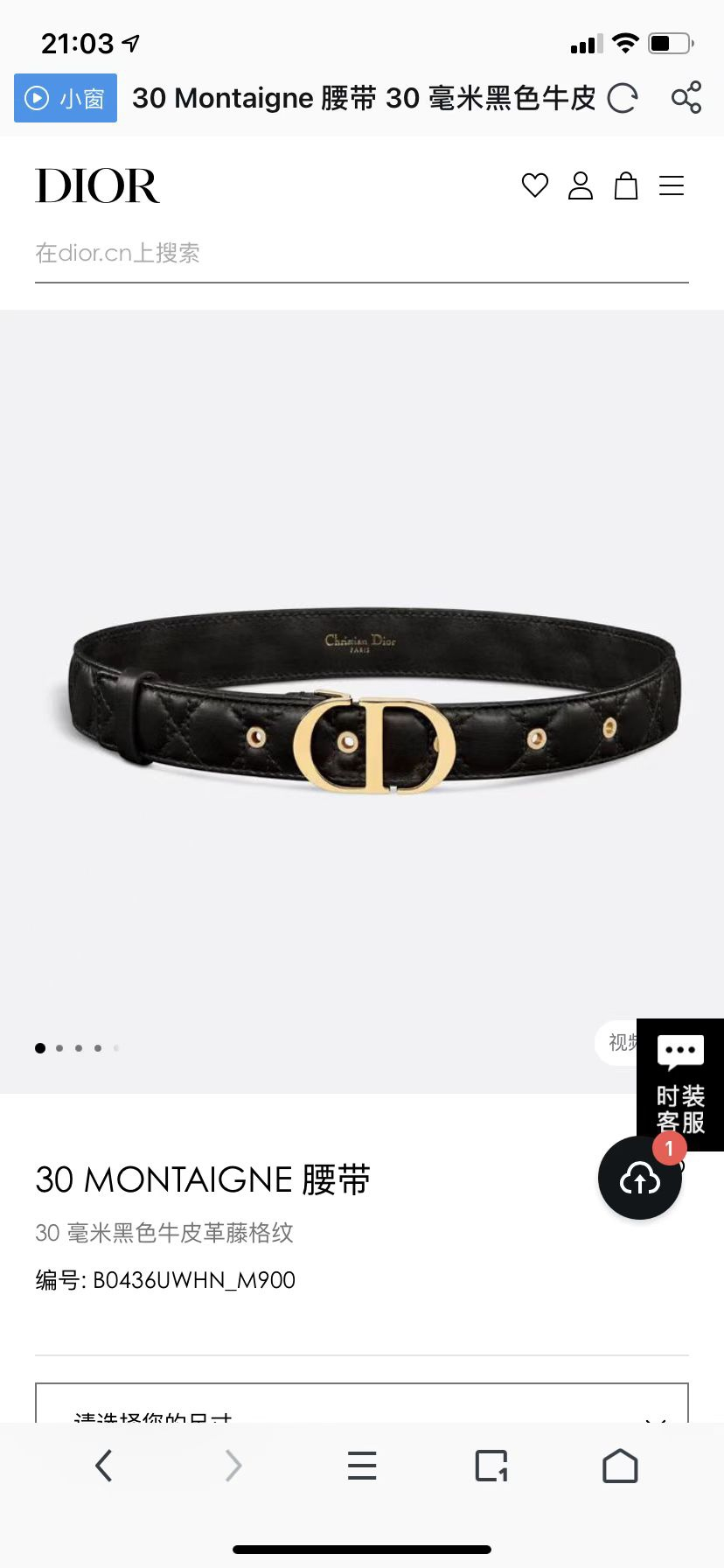 Dior Belt – Montanamode