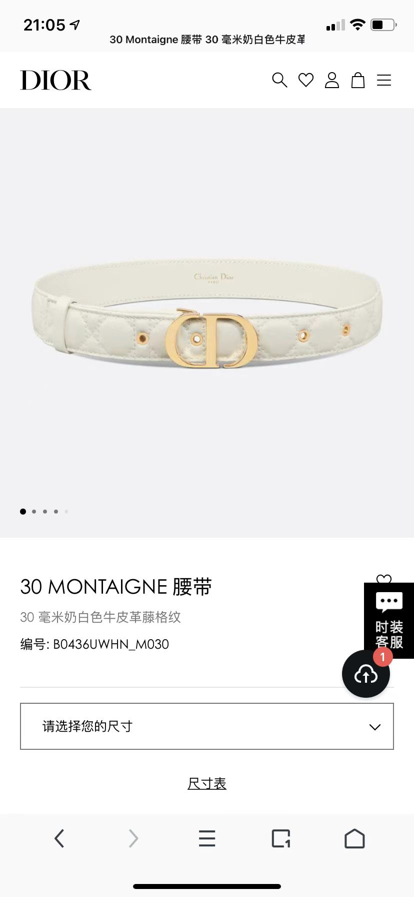 Dior Belt – Montanamode