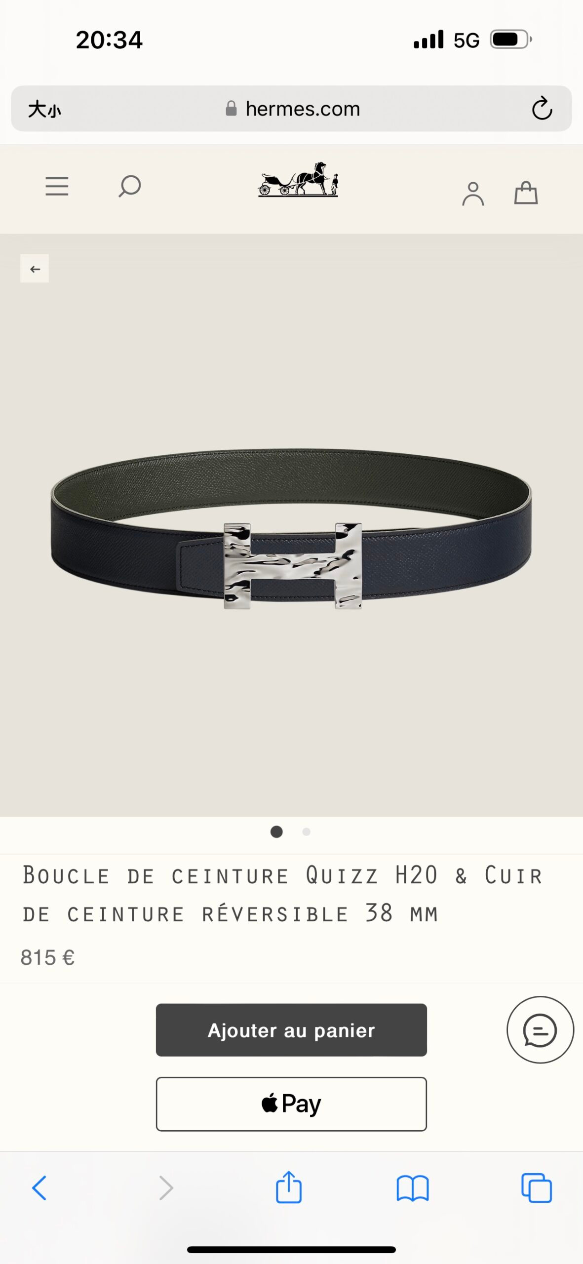 Hermes Belt – Montanamode