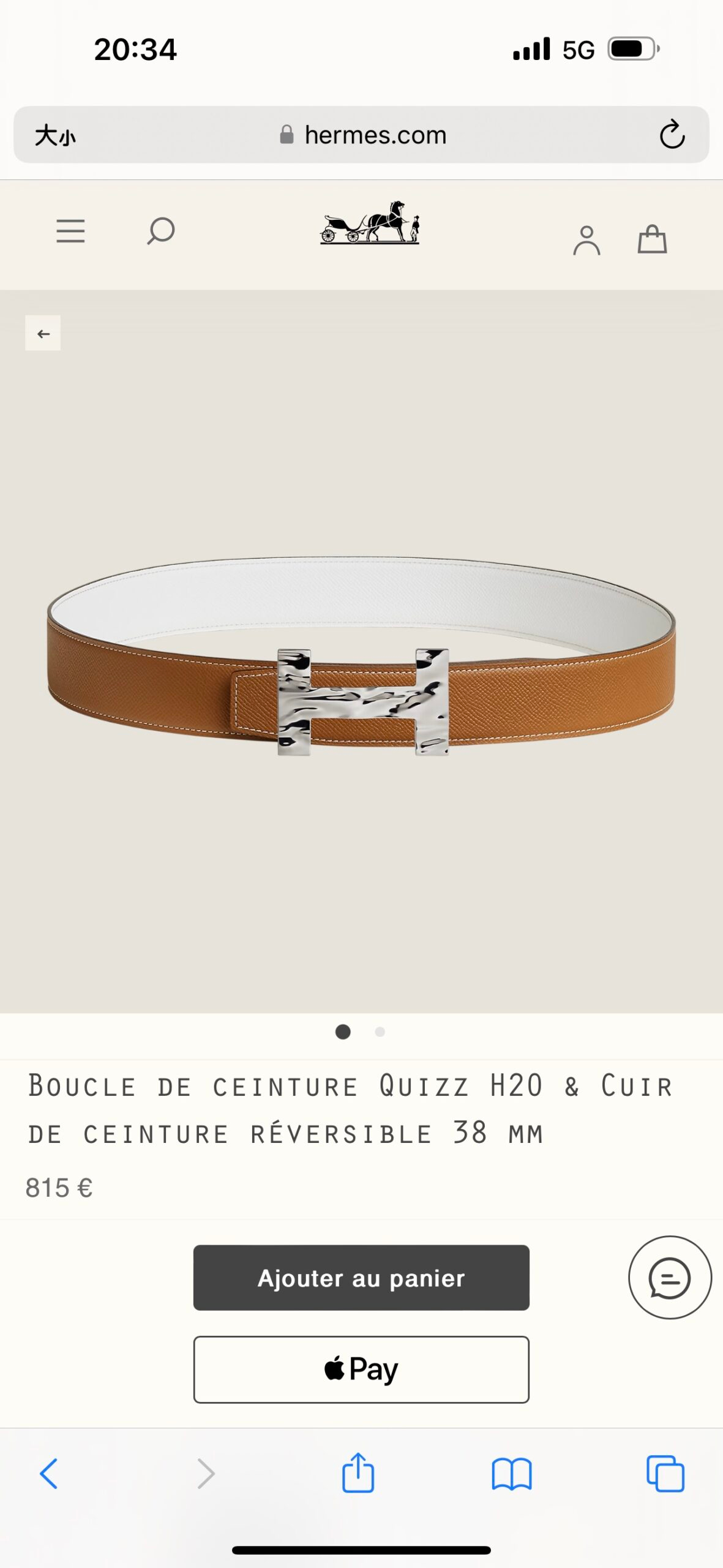 Hermes Belt – Montanamode