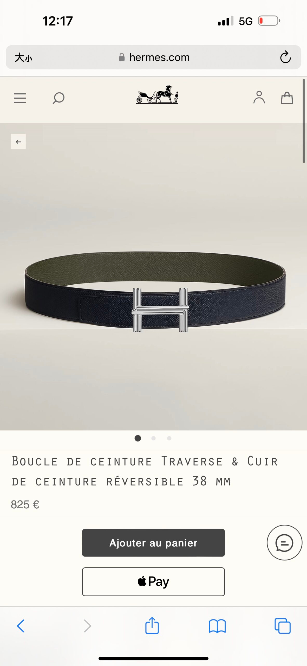 Hermes Belt – Montanamode