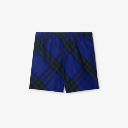 Burberry check swimming shorts, short beach pants